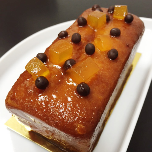 沖縄産パッションフルーツと伊予柑のパウンドケーキ