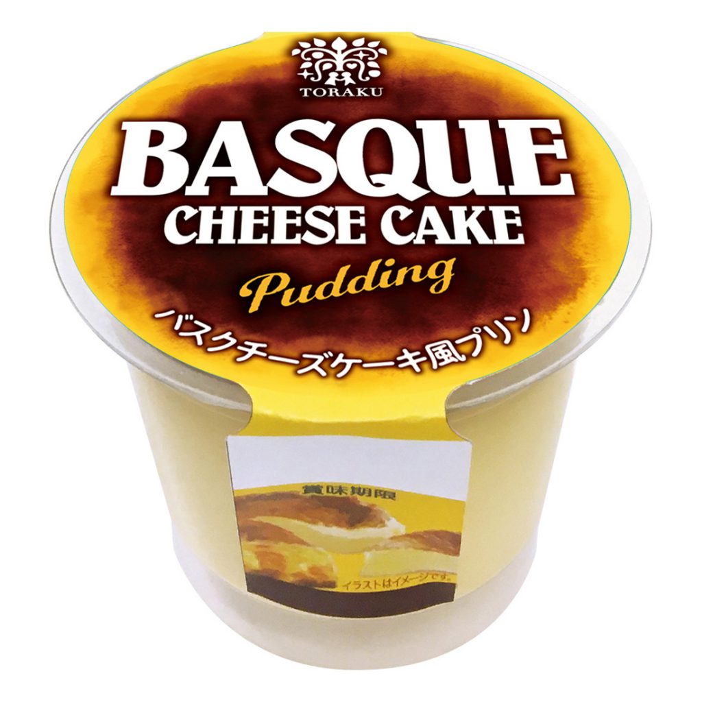 バスクチーズケーキ風プリン 発売 関西スイーツ